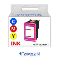 Συμβατό Ink HP No62XL Color