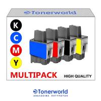 Multipack Brother LC-900 All Colors LC900BK / LC900C / LC900M / LC900Y (4 pcs)