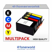 Multipack HP No 934XL & No 935XL All Colors C2P23AE / C2P24AE / C2P26AE / C2P25AE (4 pcs)